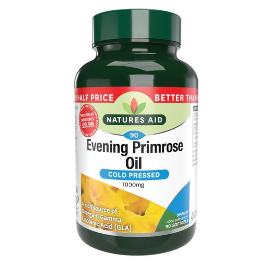 Natures Aid Promo Packs_Evening Primrose Oil - 1000mg - 90 Caps