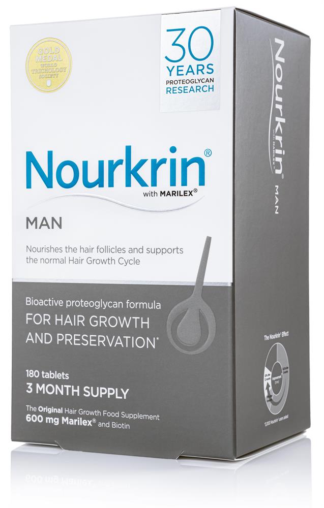 Nourkrin_Man 3 Month Supply 180 tablets