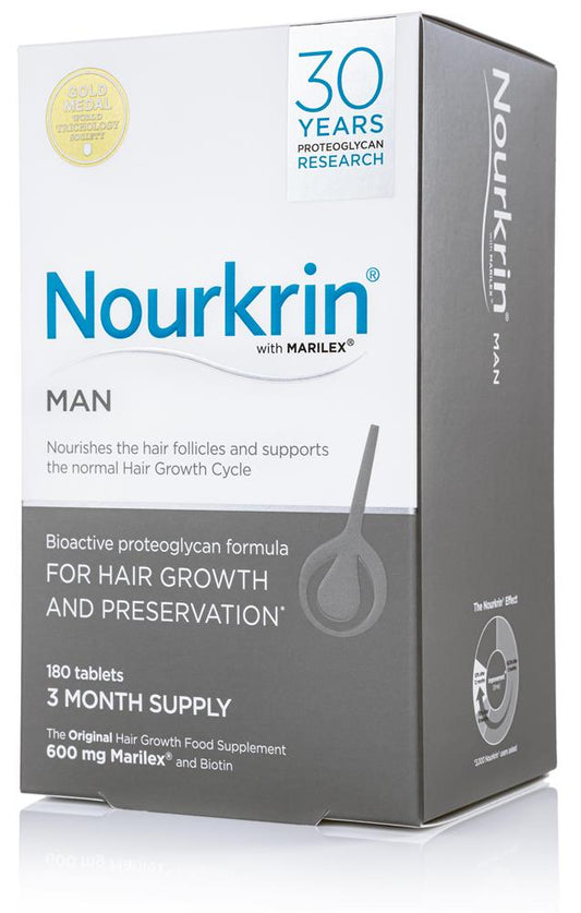 Nourkrin_Man 3 Month Supply 180 tablets