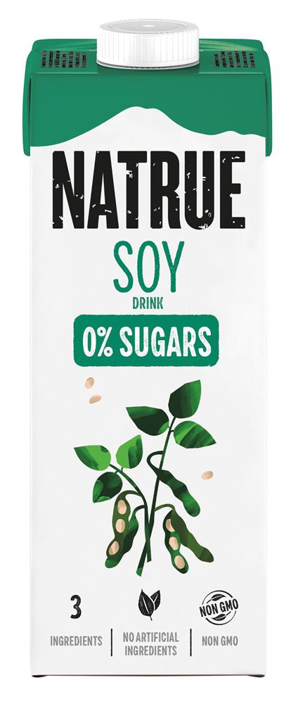 Natrue_Soy 0% Sugars Drink UHT 1L-pack of 2