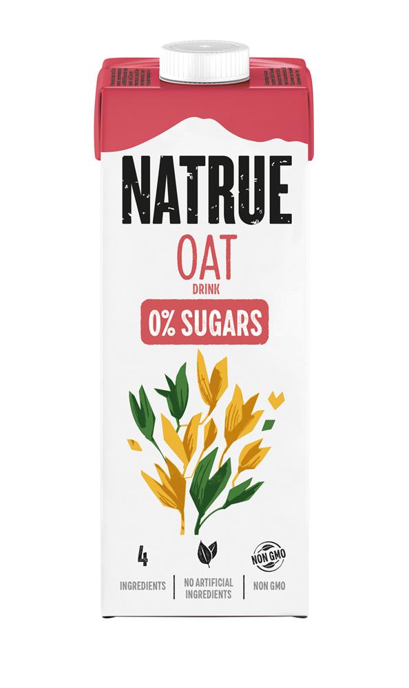 Natrue_Oat Drink 0% Sugars UHT 1L-Pack of 2