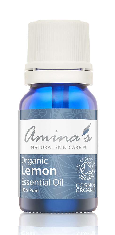 Amina's Natural Skincare_Pure Organic Lemon Essential Oil 10ml