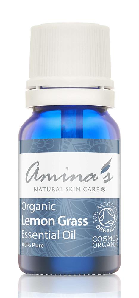 Amina's Natural Skincare_Pure Organic Lemon Grass Essential Oil 10ml