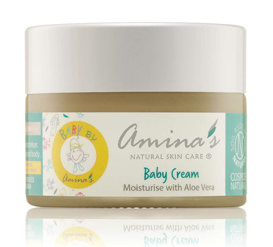 Amina's Natural Skincare_Natural Aloe Vera Baby Cream for Face & Body 50ml