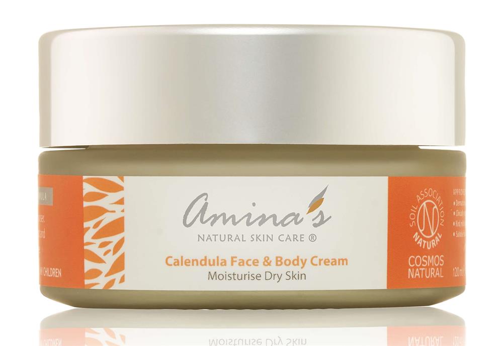 Amina's Natural Skincare_Organic Calendula Face & Body for Normal to Dry Skin 120ml