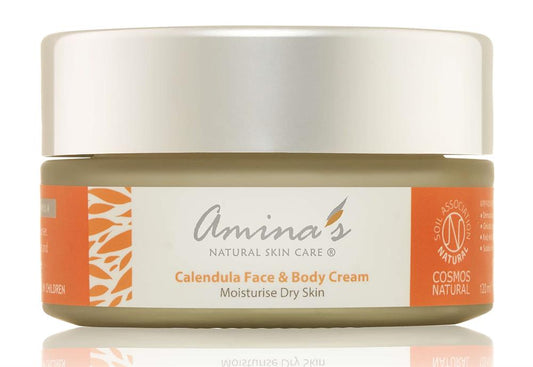 Amina's Natural Skincare_Organic Calendula Face & Body for Normal to Dry Skin 120ml