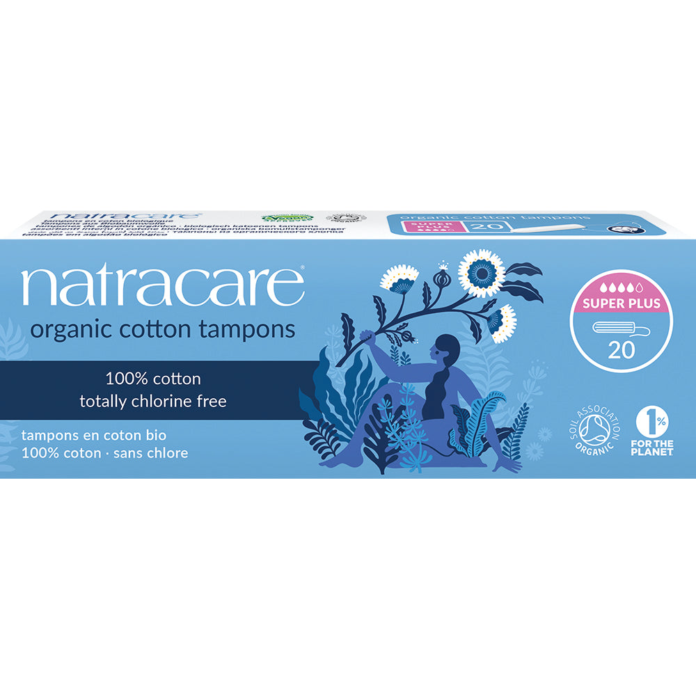 Natracare_Organic Non-Applicator Tampons Super Plus x 20