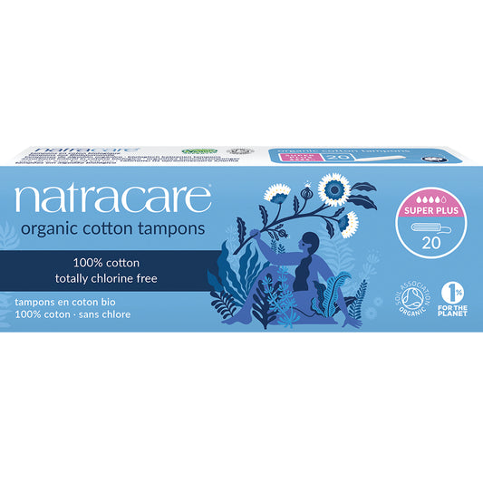 Natracare_Organic Non-Applicator Tampons Super Plus x 20