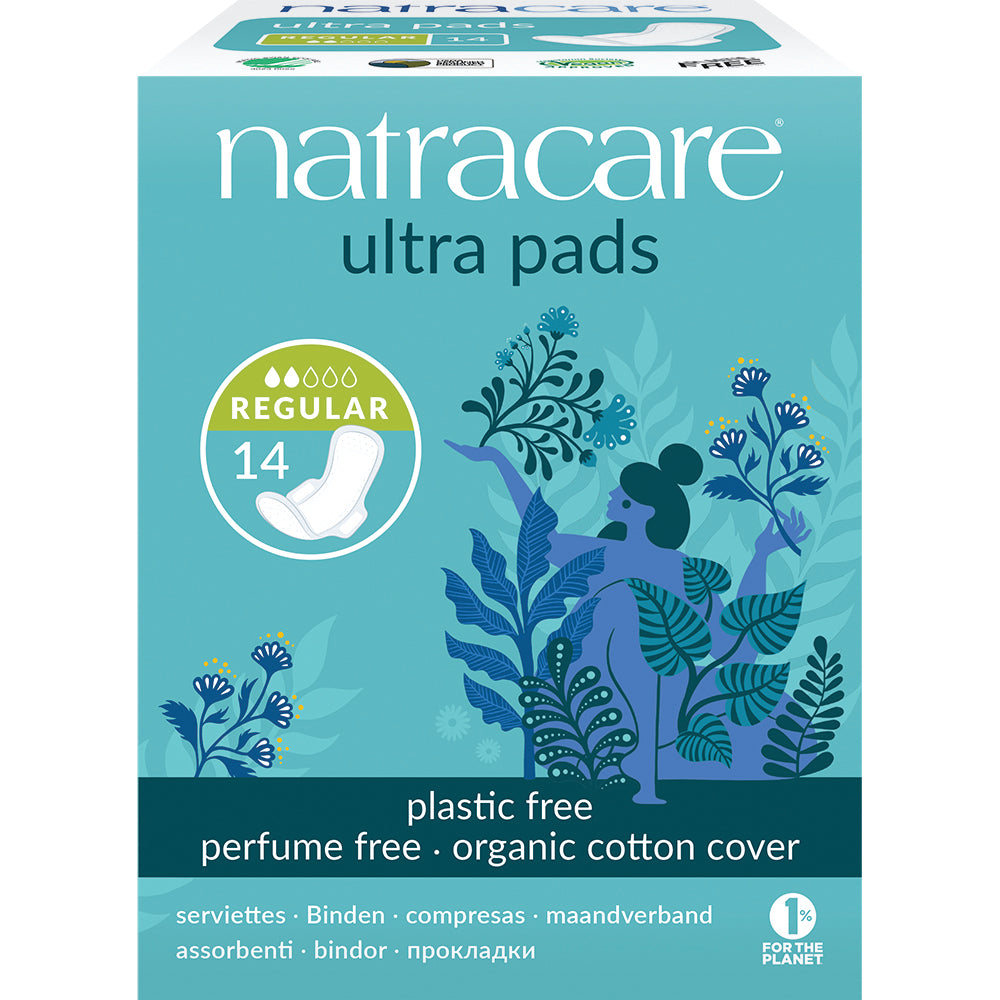 Natracare_Natural Ultra Pads Regular with wings x 14-pack of 2