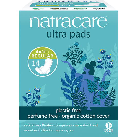 Natracare_Natural Ultra Pads Regular with wings x 14-pack of 2