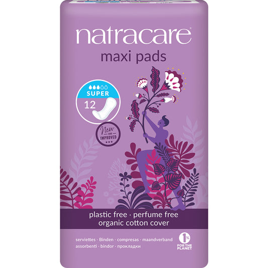Natracare_Natural Maxi Pads Super 12's