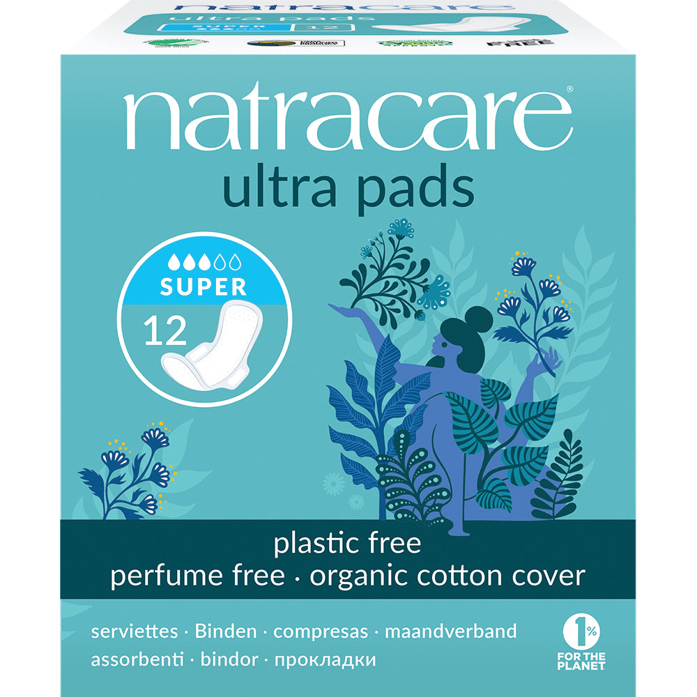Natracare_Natural Ultra Pads Super with wings x 12