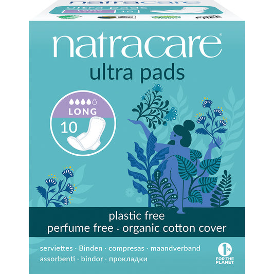 Natracare_Natural Ultra Pads Long with wings x 10