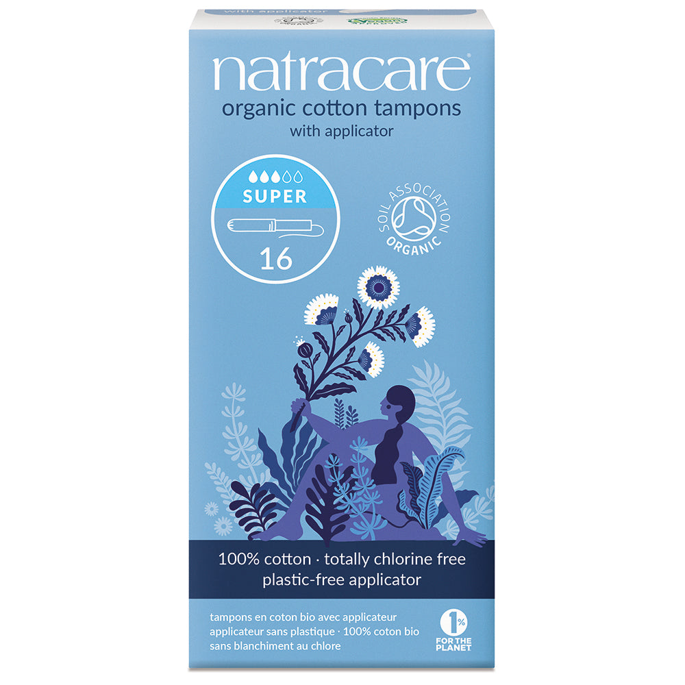 Natracare_Organic Applicator Tampons Super x 16