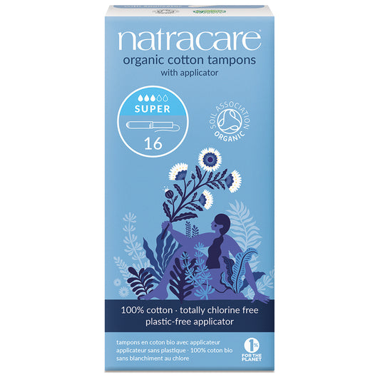 Natracare_Organic Applicator Tampons Super x 16