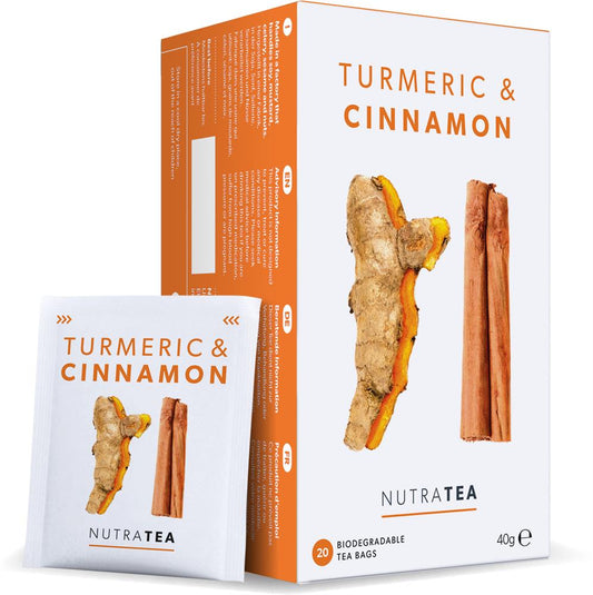 Nutratea_Turmeric & Cinnamon - 20 Tea Bags-pack of 2