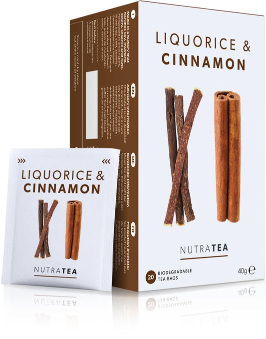 Nutratea_Nutra Liquorice & Cinnamon - 20 Hebral Tea Bags-Pack of 2