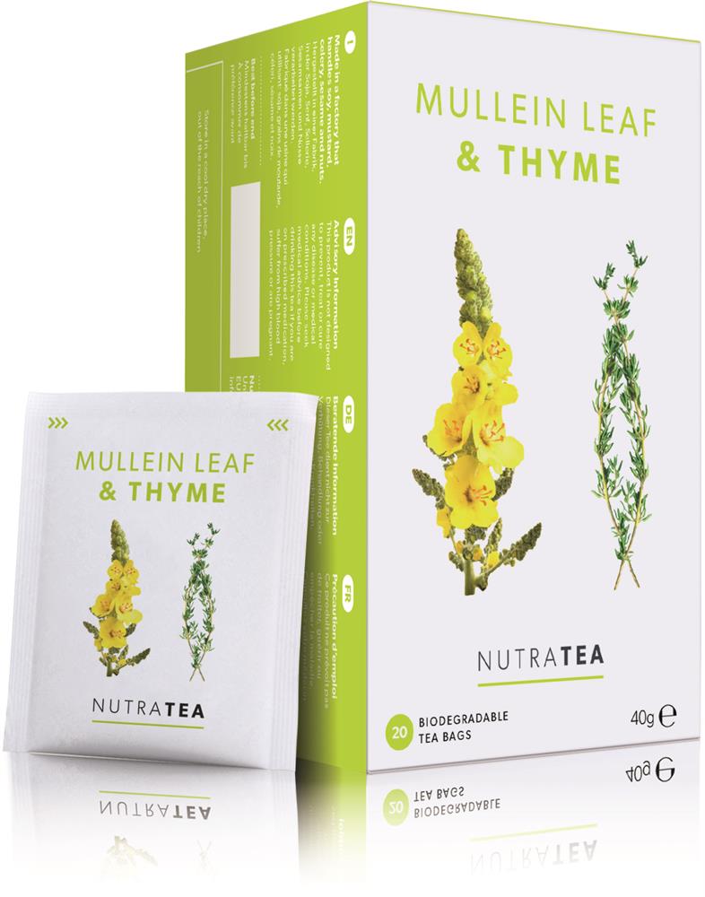 Nutratea_Mullein Leaf & Thyme - 20 Tea Bags-Pack of 2