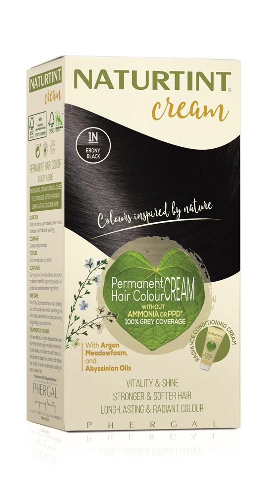 Naturtint_Hair Colour Cream 1N Ebony Black 155ml