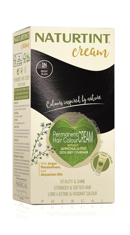 Naturtint_Hair Colour Cream 1N Ebony Black 155ml