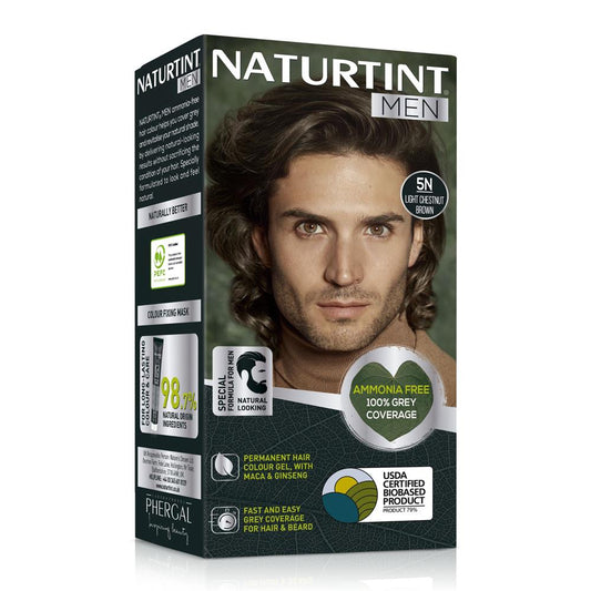 Naturtint_Naturtint Men Permanent Hair Colour Light Chestnut Brown 5N 170ml