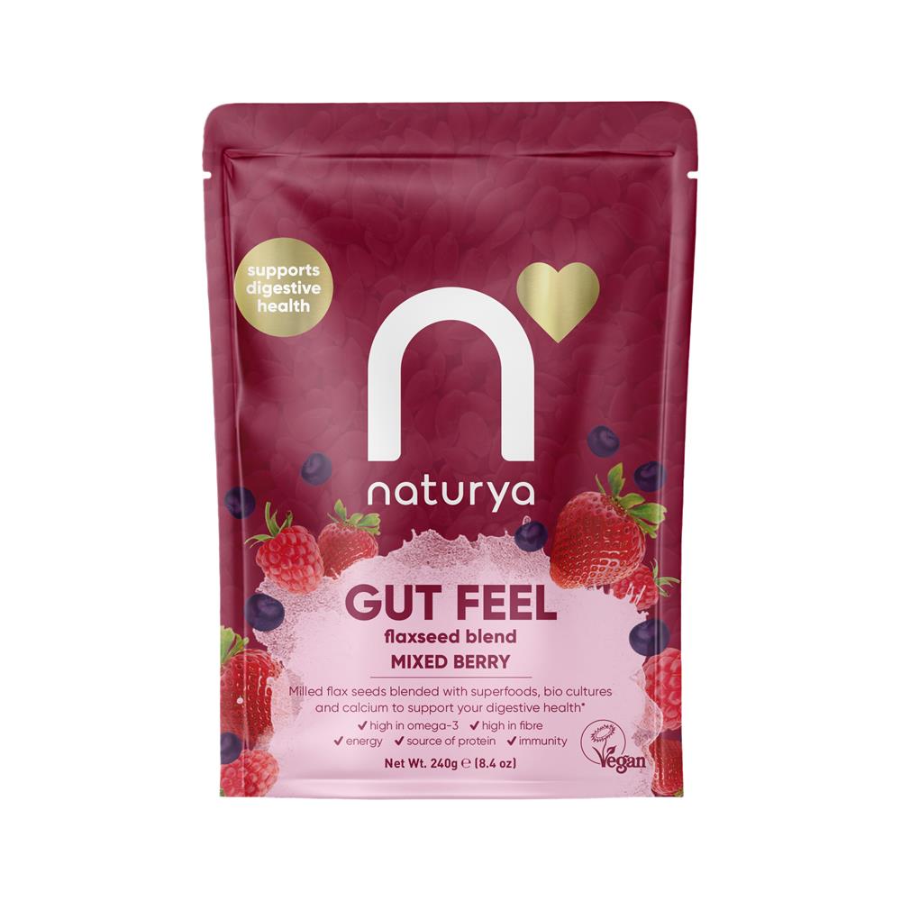 Naturya_Gut Feel Flaxseed Blend Mixed Berry 240g