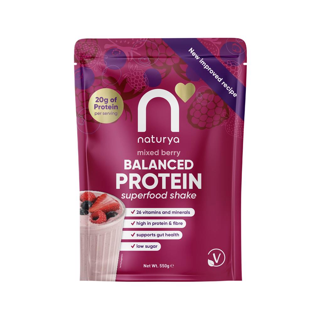 Naturya_Balanced Protein Superfood Shake Mixed Berry 550g