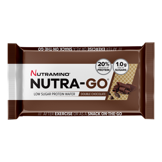 Nutramino Nutra-Go High Protein Low Sugar Wafer 12x39g Hazelnut