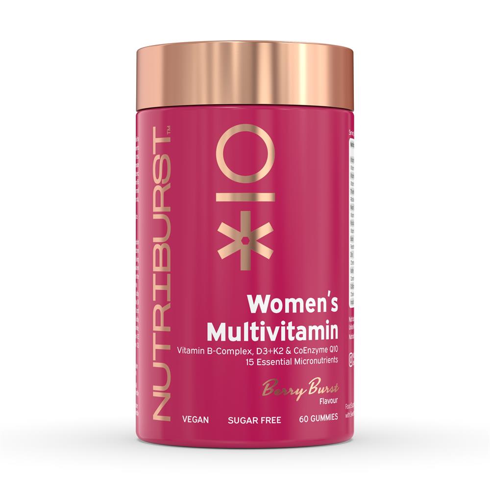 Nutriburst_Sugar-Free Vegan Women's Multivitamin 60 x Gummies