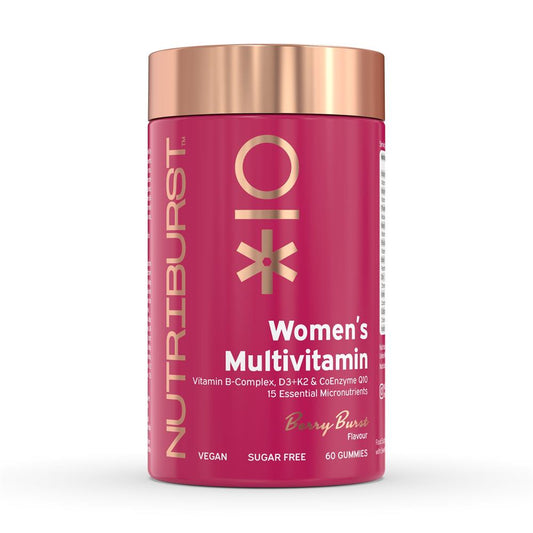 Nutriburst_Sugar-Free Vegan Women's Multivitamin 60 x Gummies