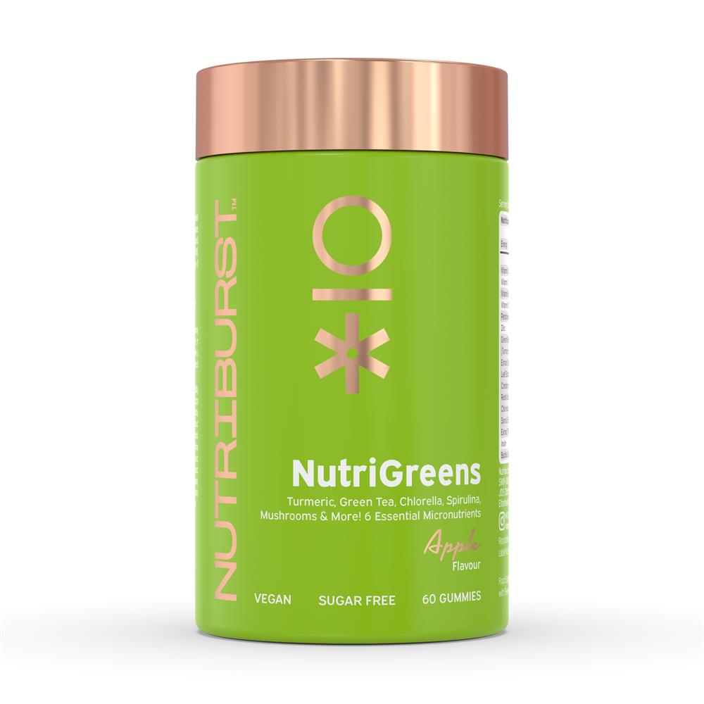 Nutriburst_Sugar-free Vegan Nutri Greens 60x Gummies