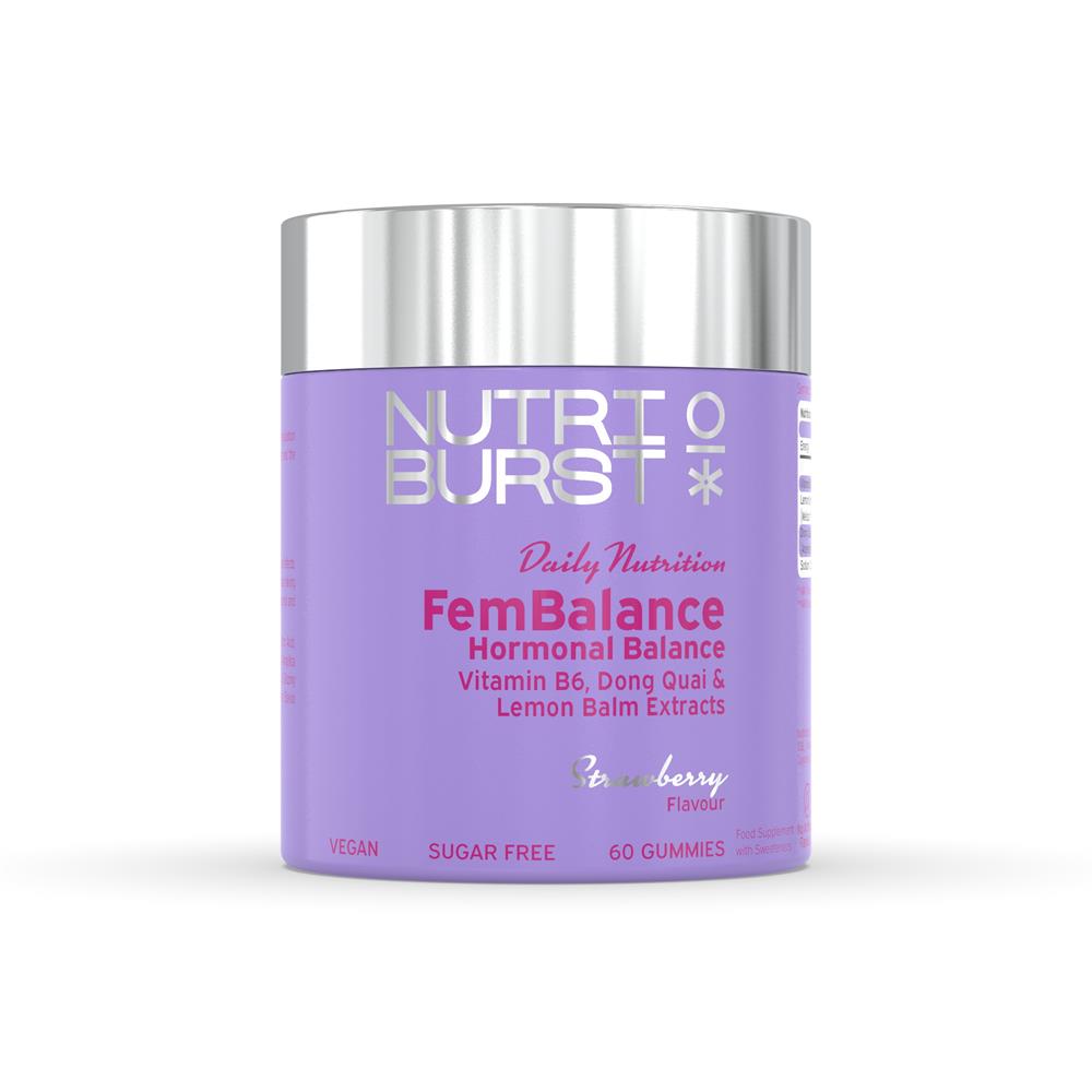 Nutriburst_Fembalance Vegan Sugar-Free 60 Gummies