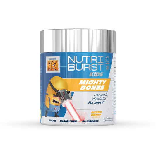 Nutriburst_Kids Mighty Bones - Calcium & Vitamin D3. 60 gummies