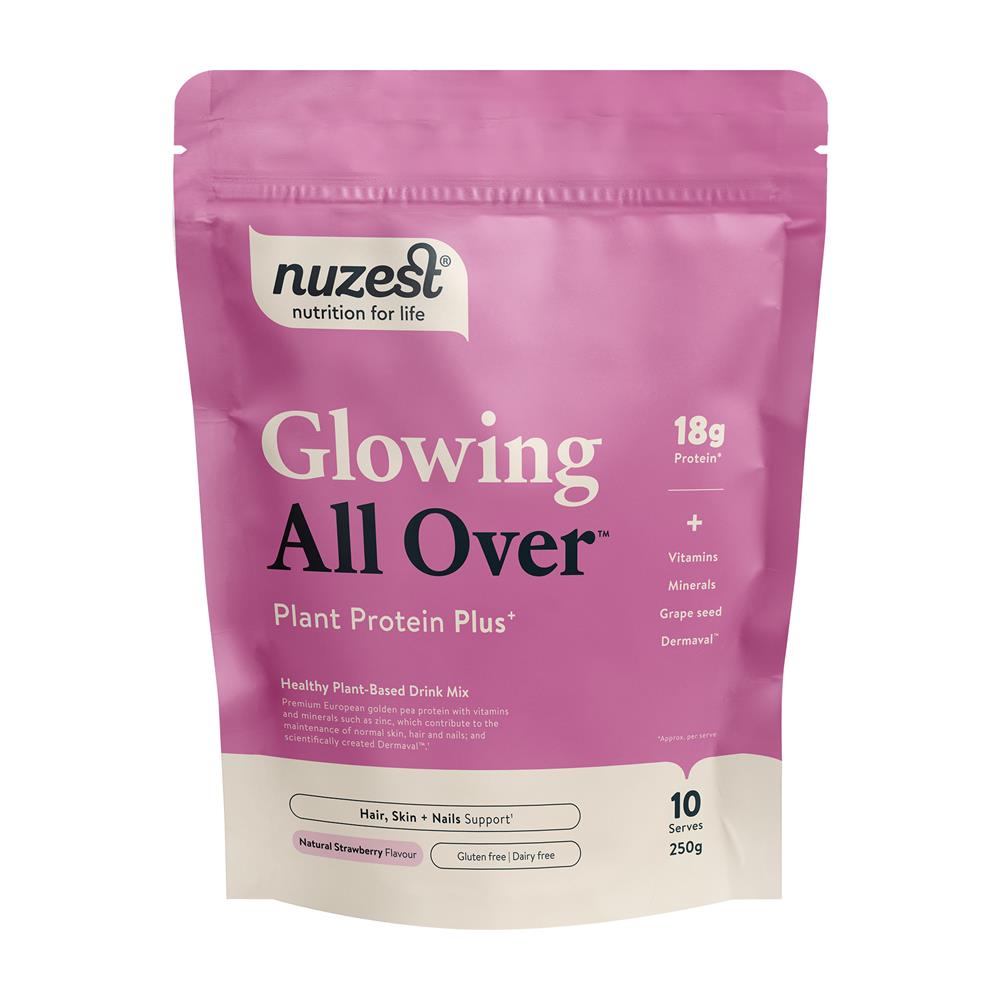 Nuzest_Protein Plus Glowing All Over Strawberry 300g