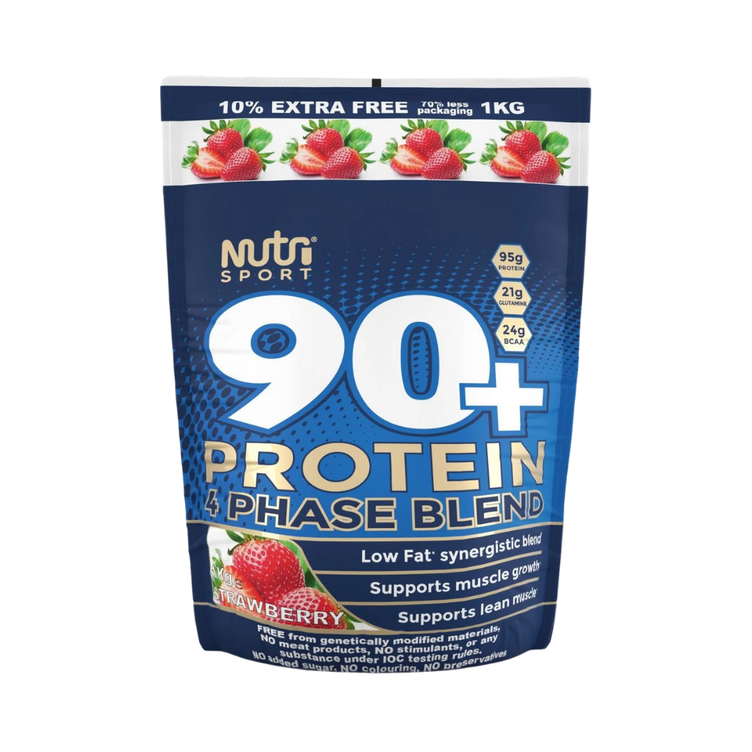 NutriSport 90+ Protein 4 Phase Blend  1Kg Chocolate