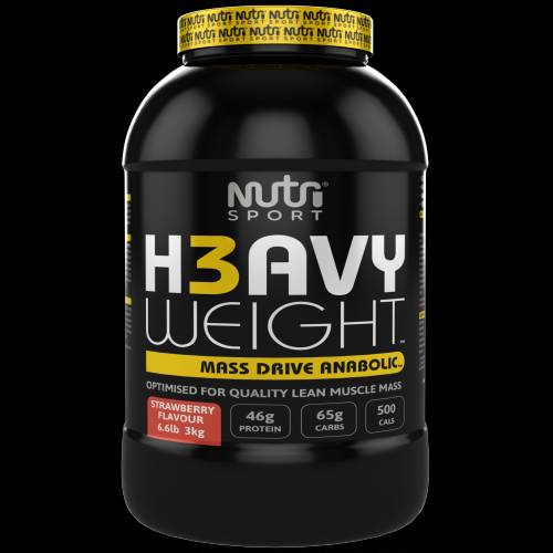 NutriSport H3avyweight Mass Drive Anabolic 3kg Banana