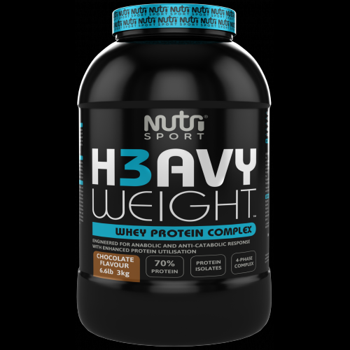 NutriSport H3avyweight Whey Protein Complex 3kg Banana