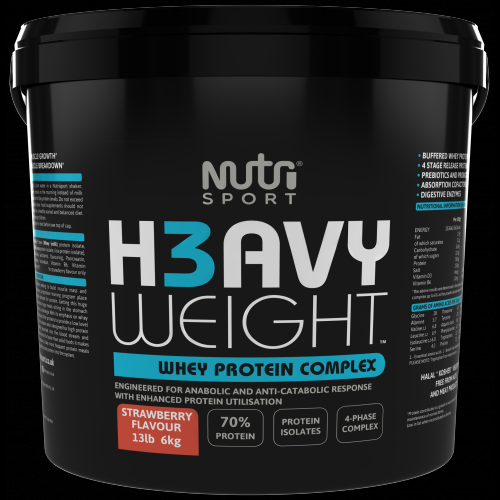 NutriSport H3avyweight Whey Protein Complex 3kg Banana
