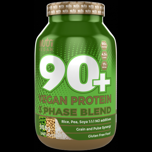 NutriVegan 90+ Protein Vegan 908g Unflavoured