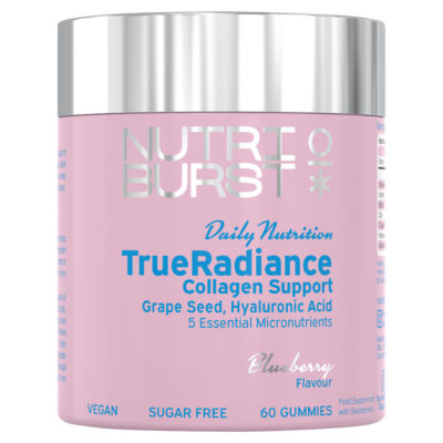 Nutriburst True Radiance 60 Gummies Blueberry