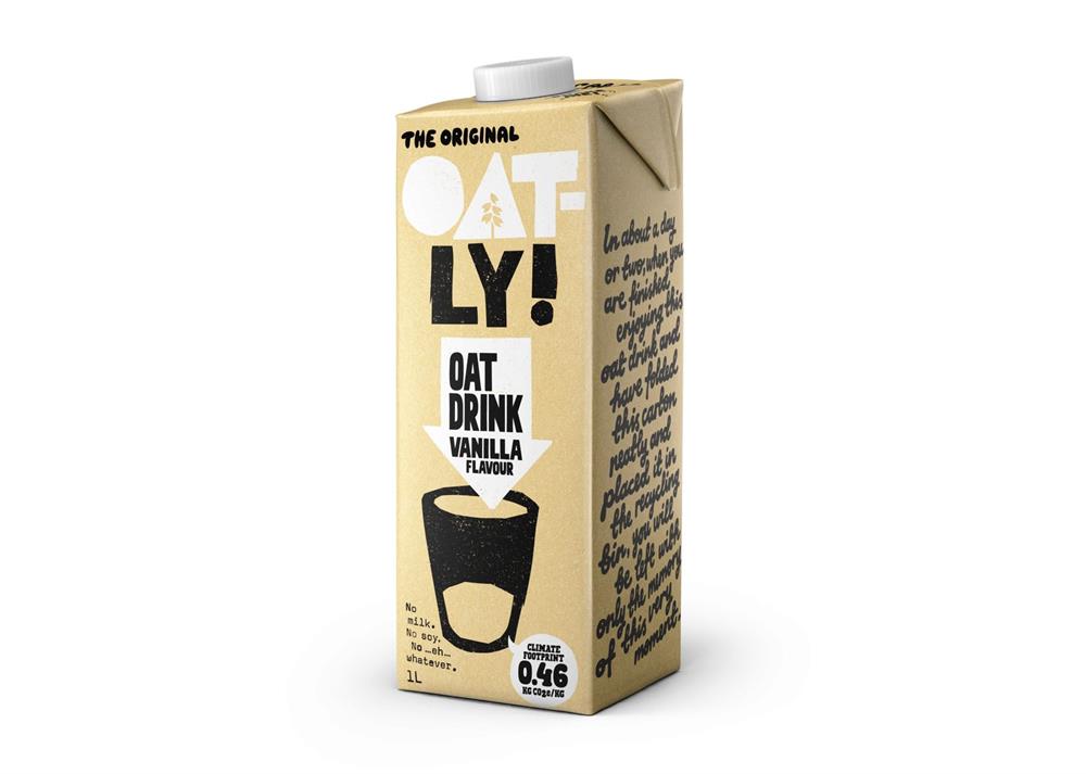 Oatly_Vanilla Oat Drink 1000ml-Pack of 2