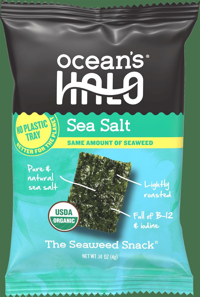 Ocean's Halo_Trayless Sea Salt Seaweed Snack-pack of 5