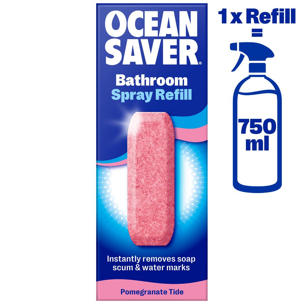 OceanSaver_EcoDrop Refill - Bathroom Cleaner -15g-pack of 4