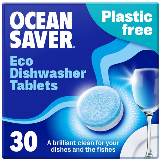 OceanSaver_Plastic Free Eco Dishwasher Tabs 30 Pack