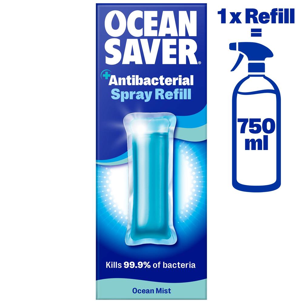 OceanSaver_EcoDrop Refill - Anti-Bacterial Sanitiser - 10ML-pack of 4