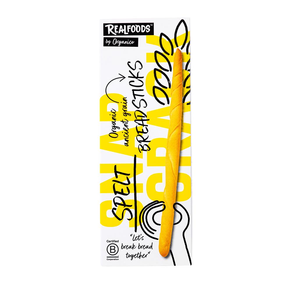Organico_Organic Spelt Breadsticks 120g