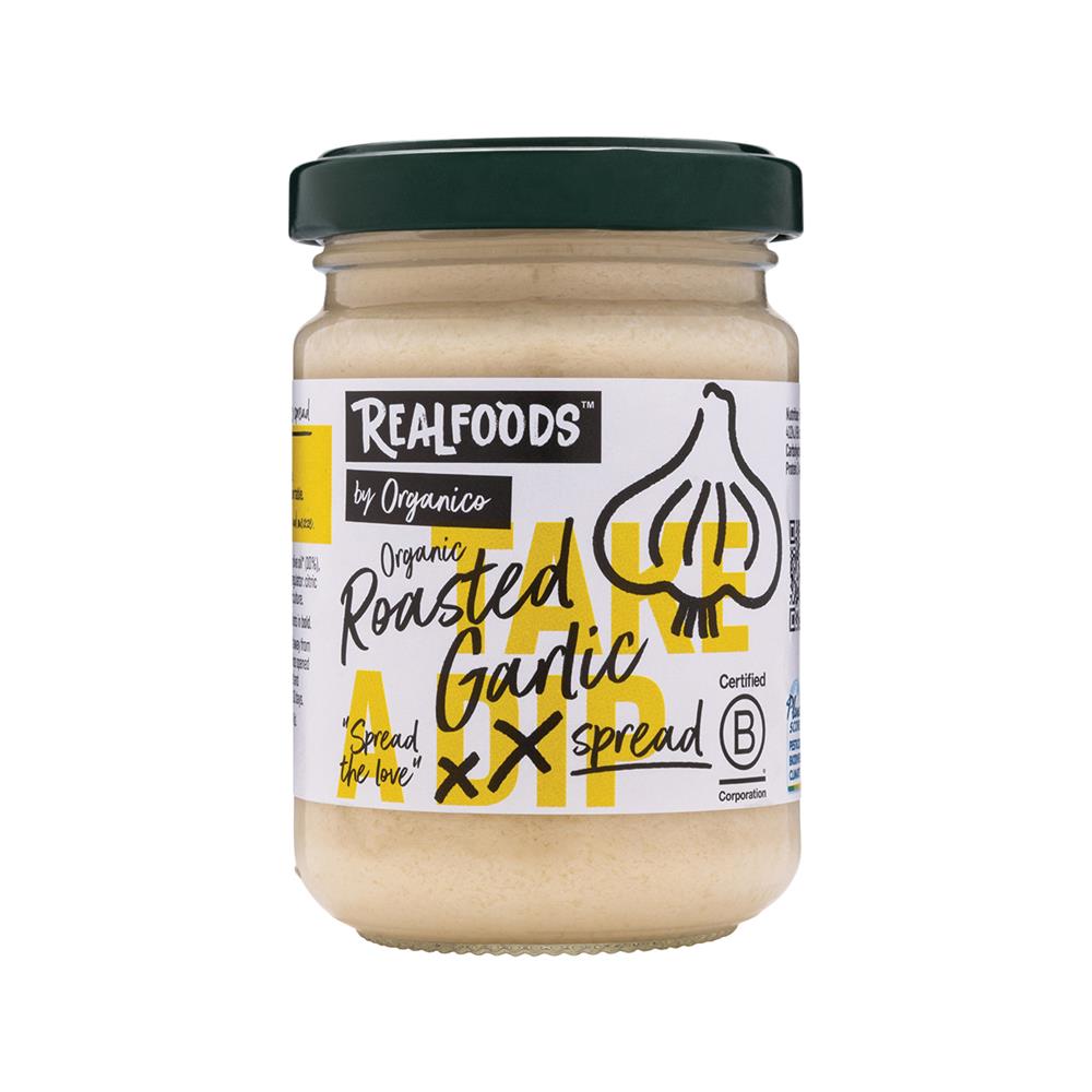 Organico_Organic Roasted Garlic Spread 140g-pack of 2