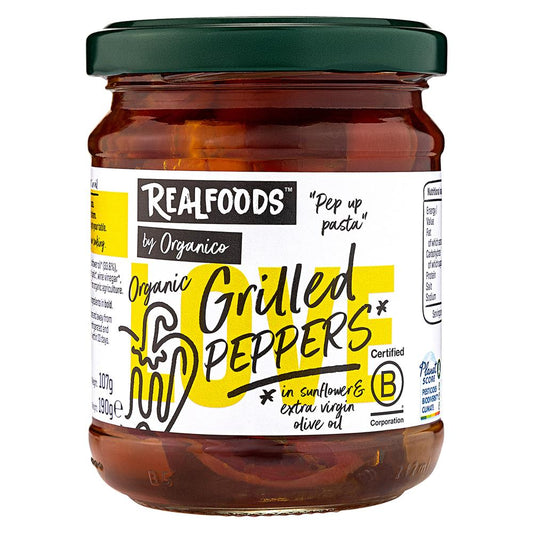 Organico_Organic Grilled Peppers in Oil 190g