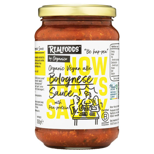 Organico_Org Vegan Bolognese Sauce (with pea protein) 350g