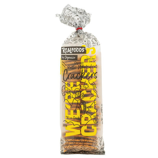 Realfoods by Organico_Realfoods by Organico Organic Baked Wholewheat Crackers 180g